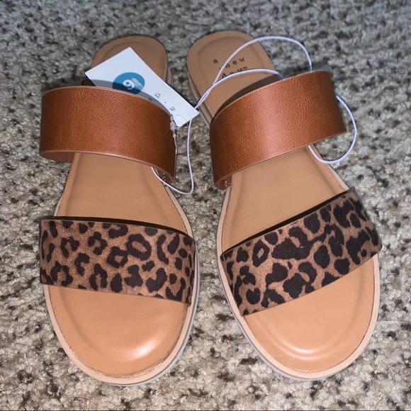 a. new day Cheetah Print Sandals - Picture 2 of 5